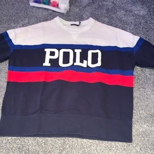 Polo crew neck slightly worm